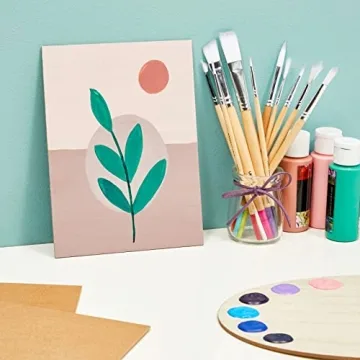 Juvale 30 Sheets Thin MDF Wood Boards for Crafting