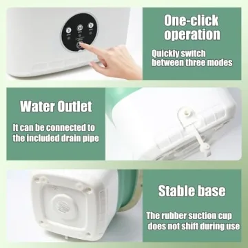 PXNTLA Mini Portable Washer Efficient 16L Laundry Solution