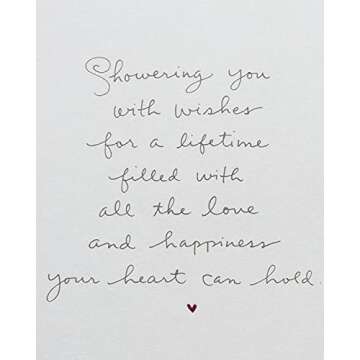 American Greetings Bridal Shower Card (Dress)