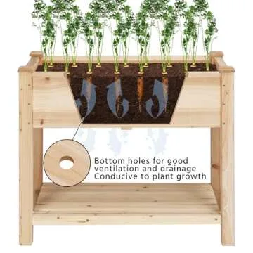 Yaheetech Elevated Garden Bed - Perfect Outdoor Planter!