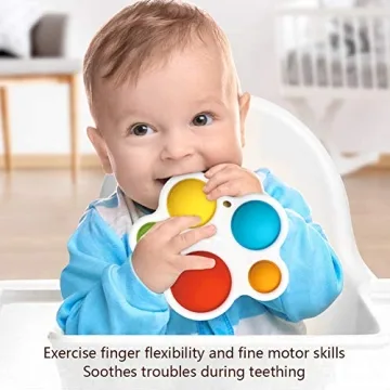 BPA-Free Baby Sensory Fidget Toy for Toddlers Quiet Play