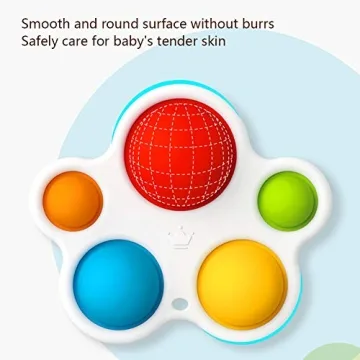 BPA-Free Baby Sensory Fidget Toy for Toddlers Quiet Play