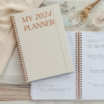Beautiful 2024 Daily Planner for Easy Task Management