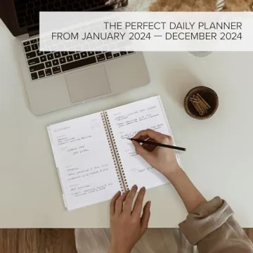Beautiful 2024 Daily Planner for Easy Task Management