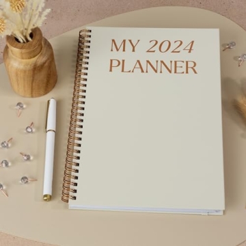Beautiful 2024 Daily Planner for Easy Task Management