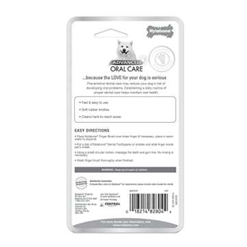 Nylabone Advanced Oral Care Finger Brush 2 Count One Size