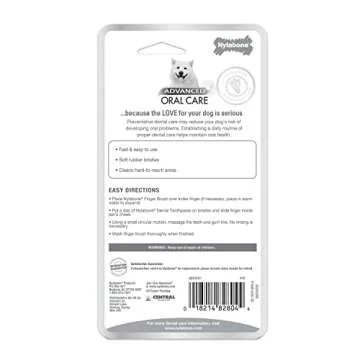 Nylabone Advanced Oral Care Finger Brush 2 Count One Size