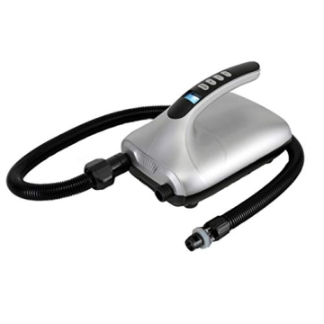 SereneLife Inflatable Paddle Board Pump Compressor - 20PSI High Pressure SUP Inflator - 12V DC Car C...