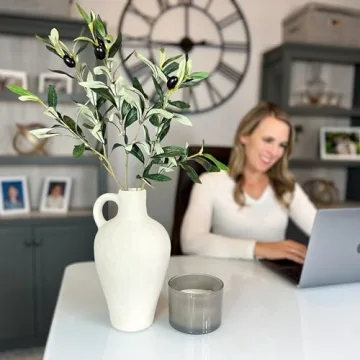 Luxurious Olive Vase Set for Elegant Home Decor