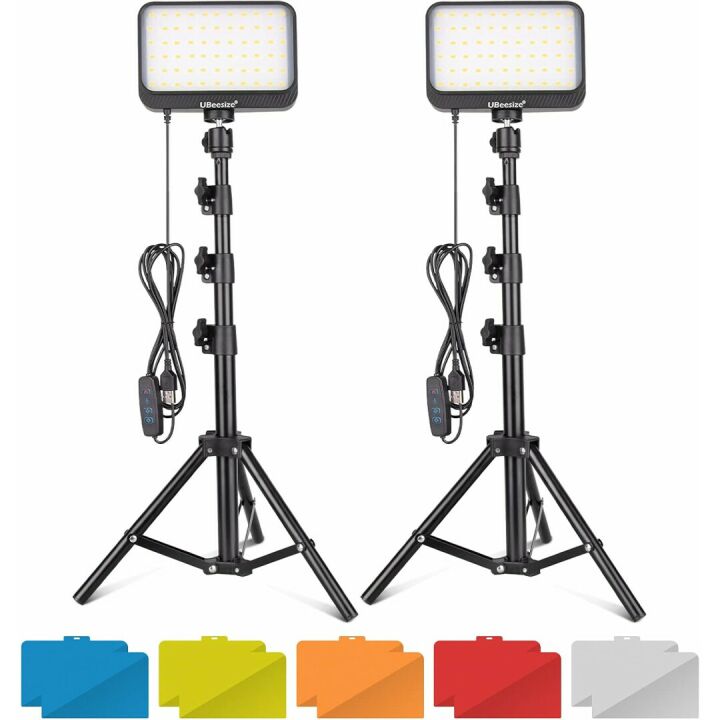 UBeesize LED Video Light Kit for Streamers & Creators