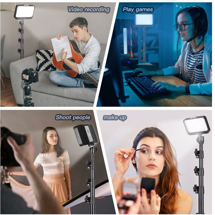 UBeesize LED Video Light Kit for Streamers & Creators