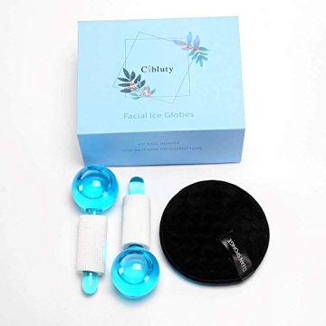 CIBLUTY ICE Globes for Facial Massage and Skin Care