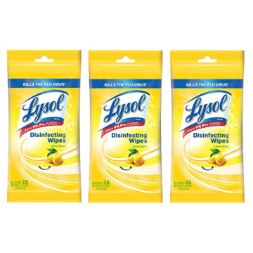 Lysol Disinfecting Wipes To-Go Pack for Hygiene Travel