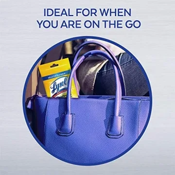 Lysol Disinfecting Wipes To-Go Pack for Hygiene Travel