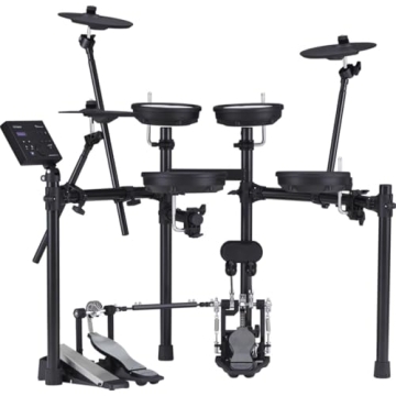 Roland TD-07DMK Electronic V-Drums – Silent Double-Ply Mesh Head Kit with Bluetooth Connectivity