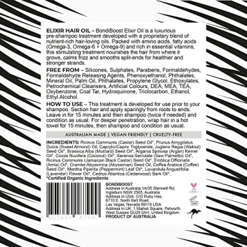 BONDIBOOST Elixir Hair Oil - Lightweight Hair Nourishment