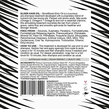 BONDIBOOST Elixir Hair Oil - Lightweight Hair Nourishment