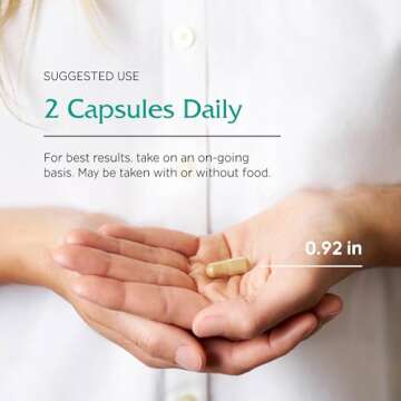 Vitanica FemVitality Libido Supplement for Women, Natural Female Libido Booster for Women, Increases Intimate Drive, Desire and Stamina, Helps Vaginal Dryness, Vegan 60 Capsules