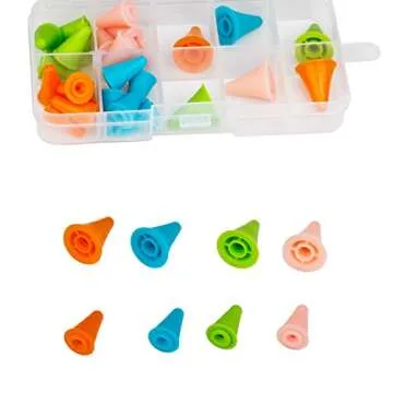HEIRTRONIC 28 PCS Vibrant Knitting Needles Point Protectors