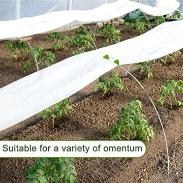 Durable Greenhouse Hoops for Garden Raised Beds