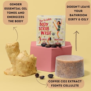 Morava Exfoliating Body Scrub Bar for Radiant Skin