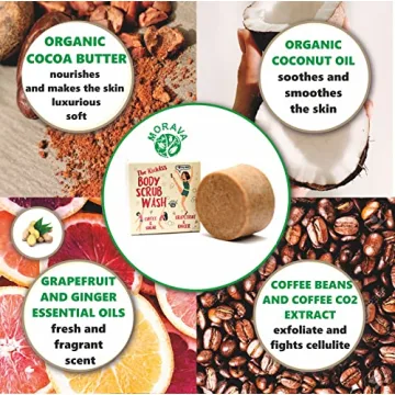 Morava Exfoliating Body Scrub Bar for Radiant Skin