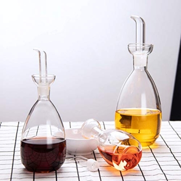 Elegant Affogato Glass Oil Bottle for Kitchen Use