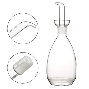 Elegant Affogato Glass Oil Bottle for Kitchen Use