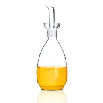 Elegant Affogato Glass Oil Bottle for Kitchen Use