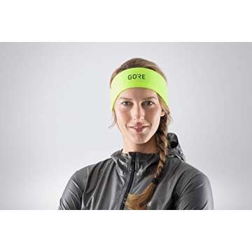 GORE WEAR M Unisex Headband, One size, Neon Yellow