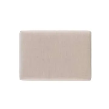 Riverbay Furniture 25" Transitional Wood/Fabric Backless Counter Stool in White