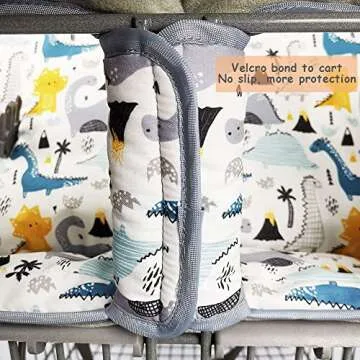 Shopping Cart Cover for Baby with Pillow and Phone Holder