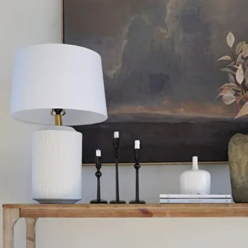 Artistic Iron Taper Candle Holders - Set of 3 Decorative