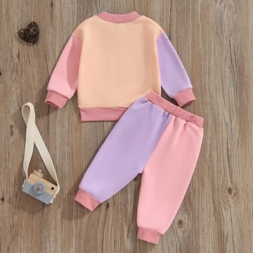 WZTYYDS Fall Winter Toddler Girl Clothes 1T-5T