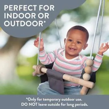 Monkey & Mouse Baby Swing Seat - Safe & Comfortable Swing for Kids