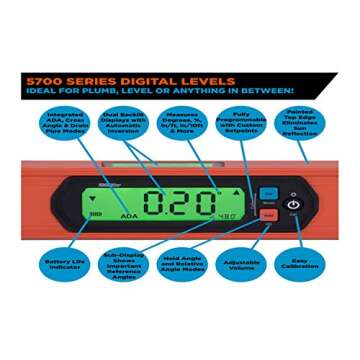 Programmable Digital Level - Accurate & Durable Tool