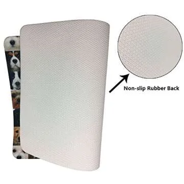 Coloranimal Christmas Doormat - We're All Mad Here Design