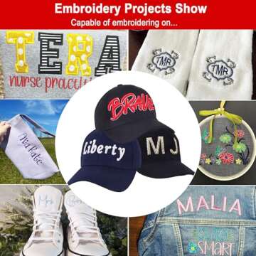 Smartstitch S-1501 Commercial Embroidery Machine with 15 Needles,14"x20" Embroidery Area,1200SPM Max Speed,12" Touch Screen, Wifi available, capable of embroidering on 3D Caps, Flat, T-shirt and more