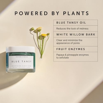 Herbivore Blue Tansy Resurfacing Mask for Clear Skin