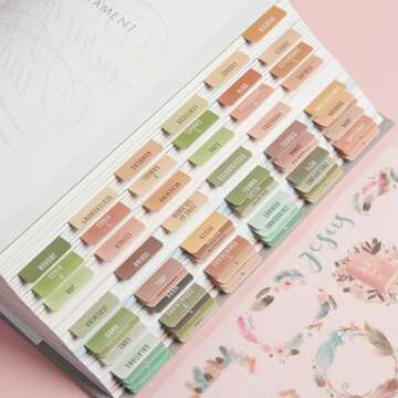 Organize Your Bible with BLIEVE Tabs - Perfect Gift Idea