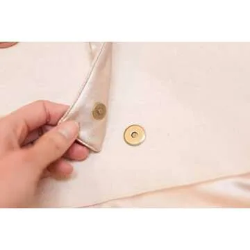 CRAFTMEMORE Magnetic Snap Buttons 10 Pack for Easy Closures