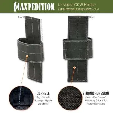 Maxpedition Universal CCW Holster (Black)