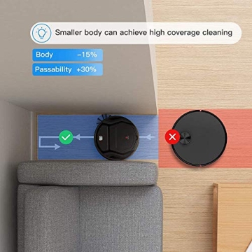 Lefant M210Pro Robot Vacuum – Powerful Pet Hair Cleaner