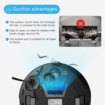 Lefant M210Pro Robot Vacuum – Powerful Pet Hair Cleaner