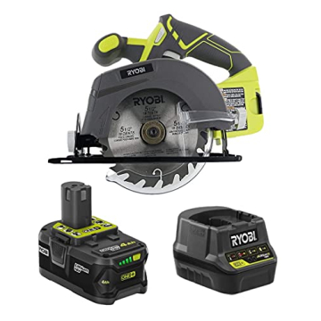 RYOBI 18V Cordless Circular Saw Kit - Perfect for DIY Home Projects