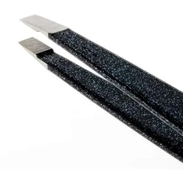 Tweezerman Special Edition 40th Anniversary Slant Tweezer - Eyebrow Tweezers for Women and Men