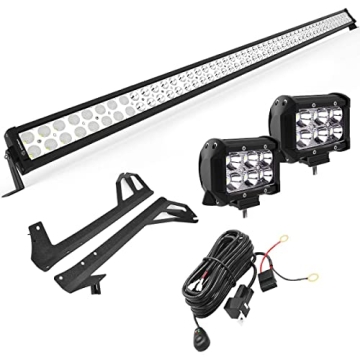 YITAMOTOR LED Light Bar 300W Brightness 52 Inch Combo 2pcs