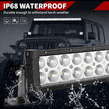 YITAMOTOR LED Light Bar 300W Brightness 52 Inch Combo 2pcs