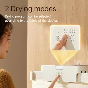 Yulisa Portable Retractable Clothes Dryer for Efficient Drying