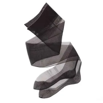 Stylish Manguo Women's Thigh High Sheer Stockings with Silicone Grip